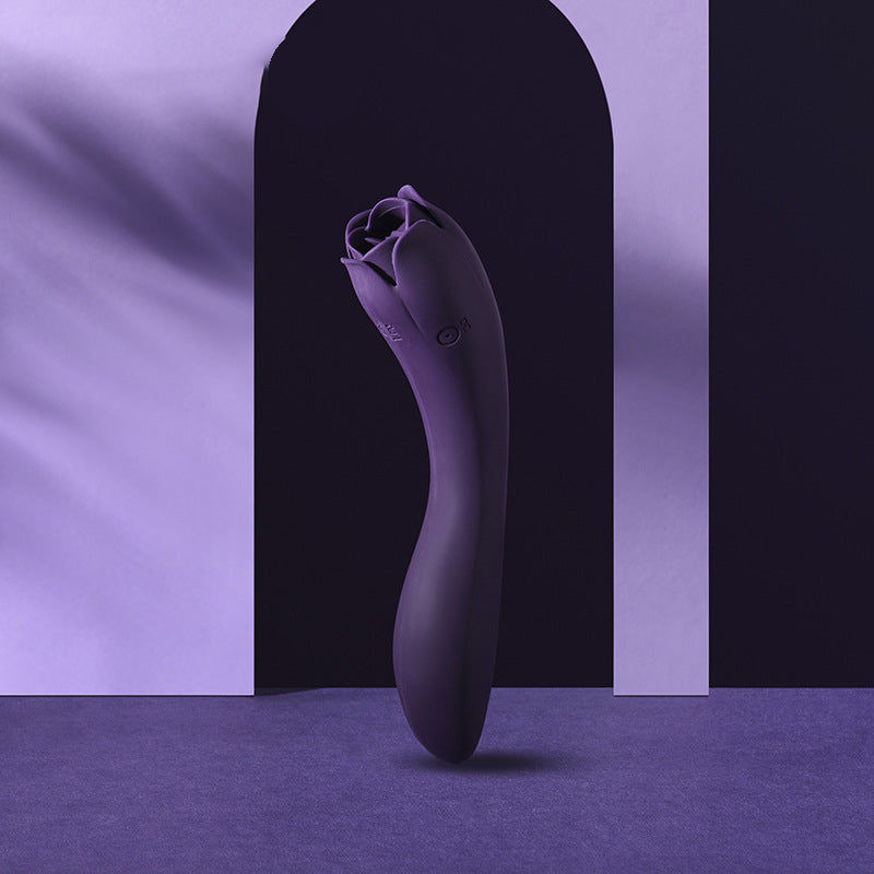 Rose Vibrator Tongue Sucking Rose Vibration in Water-Uxolclub - Best Adult Sex Toys Online Retailers