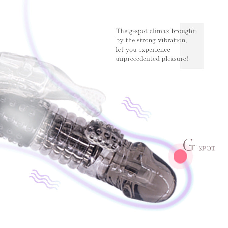 Telescoping Dildo - Allovers Dildo Rotatable Thrusting Vibrator-Uxolclub