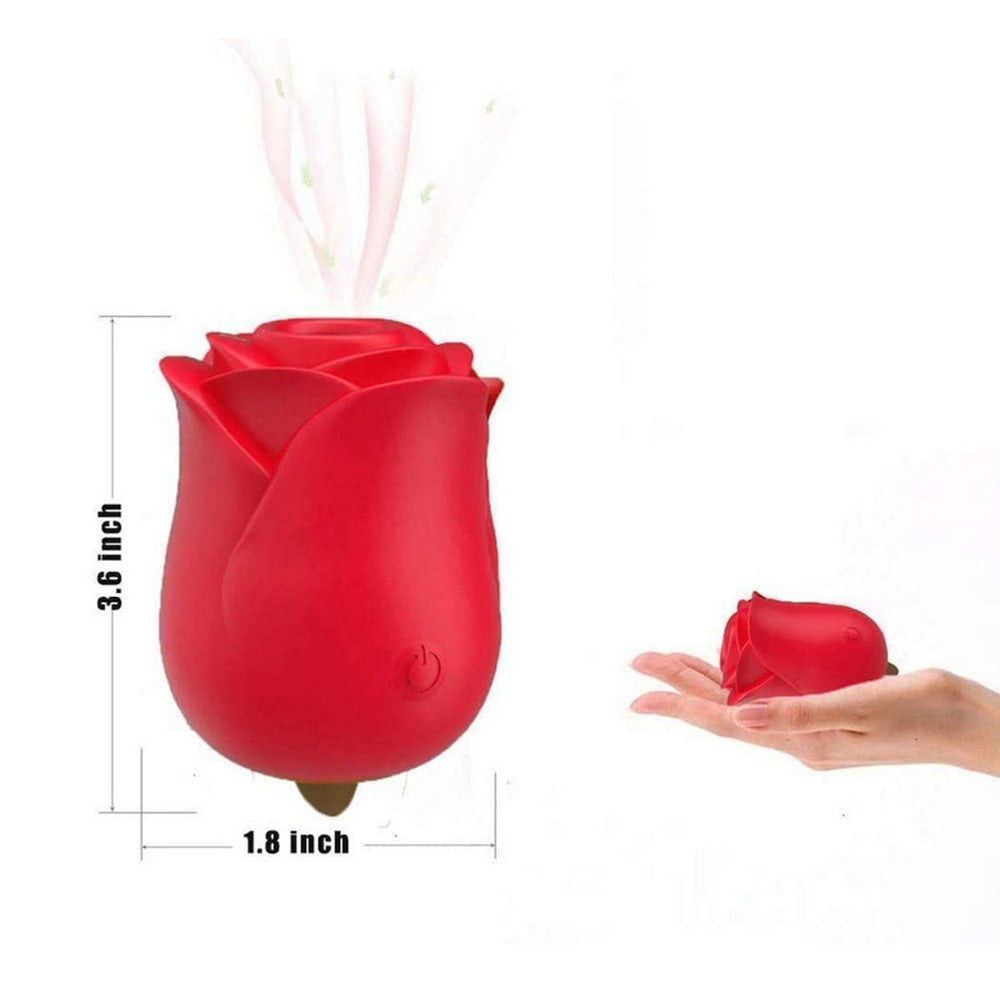 Rose Tongue Vibrator Female Masturbation Clitoral Stimulator Vibrator Rose-Uxolclub