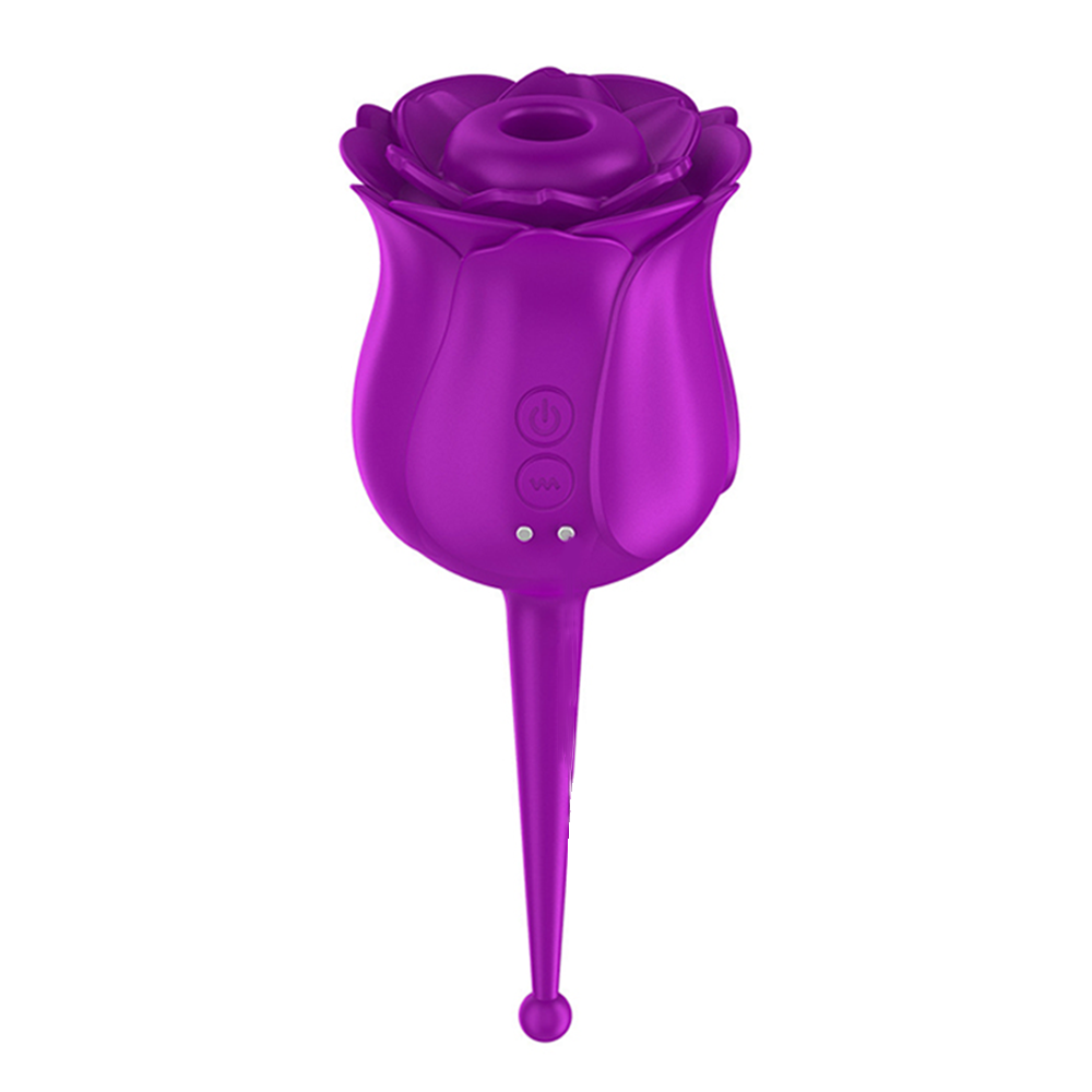 RoseVibrater | Rose Suction Vibrator Female Masturbators-Uxolclub