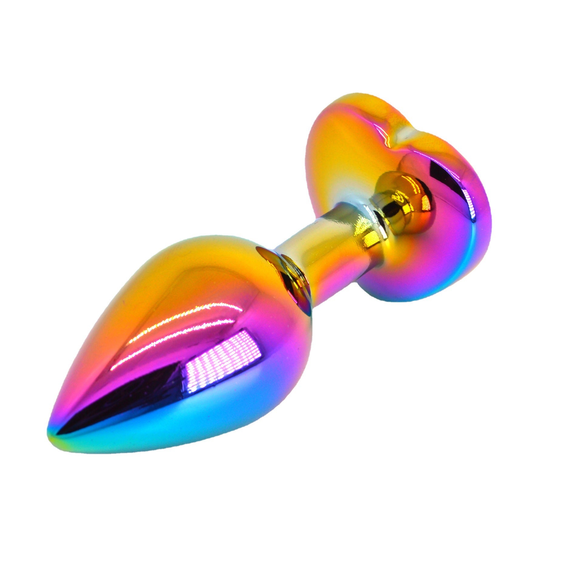 Metal Butt Plug - Anal Toying Colored Stainless Steel Metal Butt Plug-Uxolclub