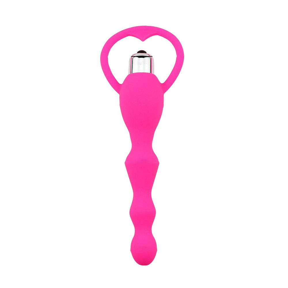 Electric Vibrating Anal Beads | Long Butt Plug | Prostate Dildo-Uxolclub
