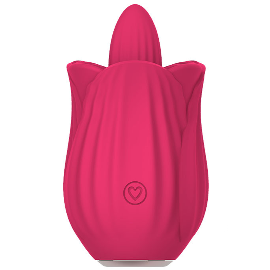 Vibrating Tongue Female Rose Vibrator Multifunctional Rose Toy-Uxolclub