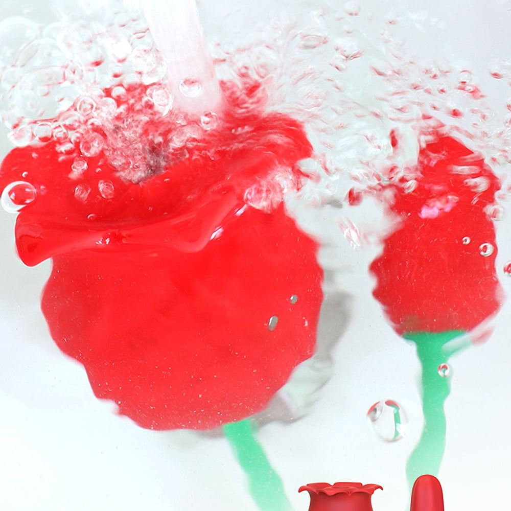 Rose Vibrator Stamen Vibrating Suction Clitoral Massage Vibrating Egg-Uxolclub