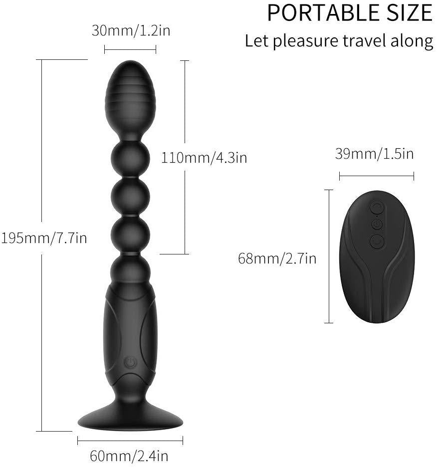 Massager Silicone Pull Bead Anal Plug-Uxolclub