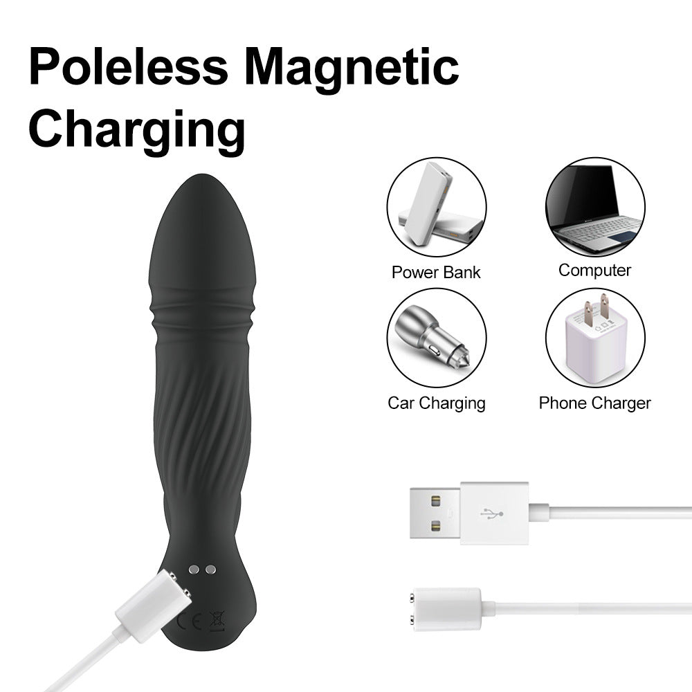 3Rd Generation Massager Wireless Remote Control Back  Court Anal Plug-Uxolclub