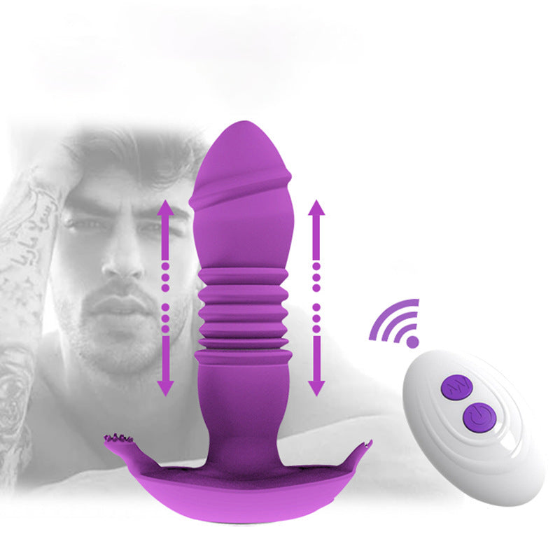 Telescopic Vibration Anal Plug-Uxolclub