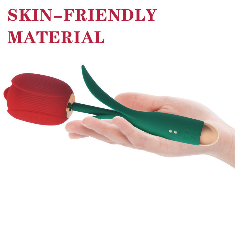 8 Frequency Vibration + 5 Frequency Tongue Licking Masturbator-Uxolclub