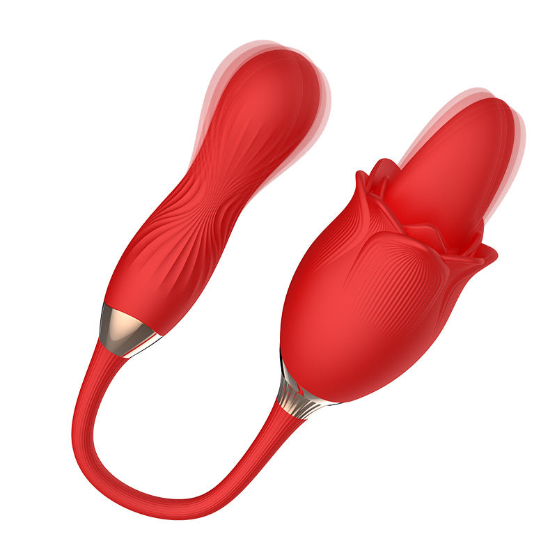 10 Frequency Tongue Licking 10 Frequency Twist Vibrator-Uxolclub