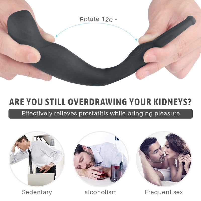 9 Frequency Remote Control Massage Anal Plug-Uxolclub