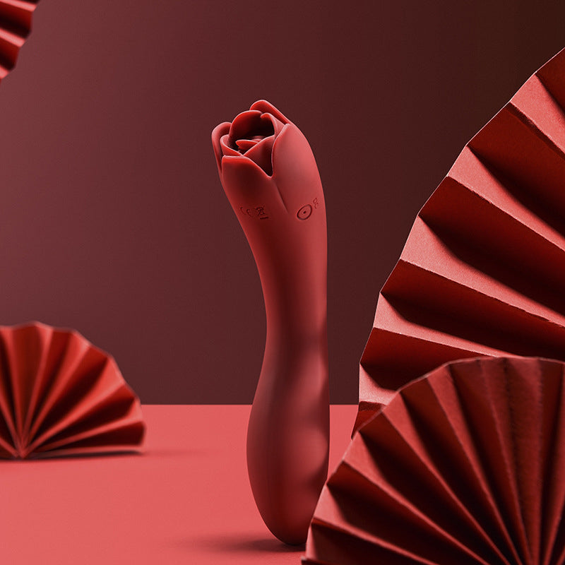 Rose Vibrator Tongue Sucking Rose Vibration in Water-Uxolclub - Best Adult Sex Toys Online Retailers