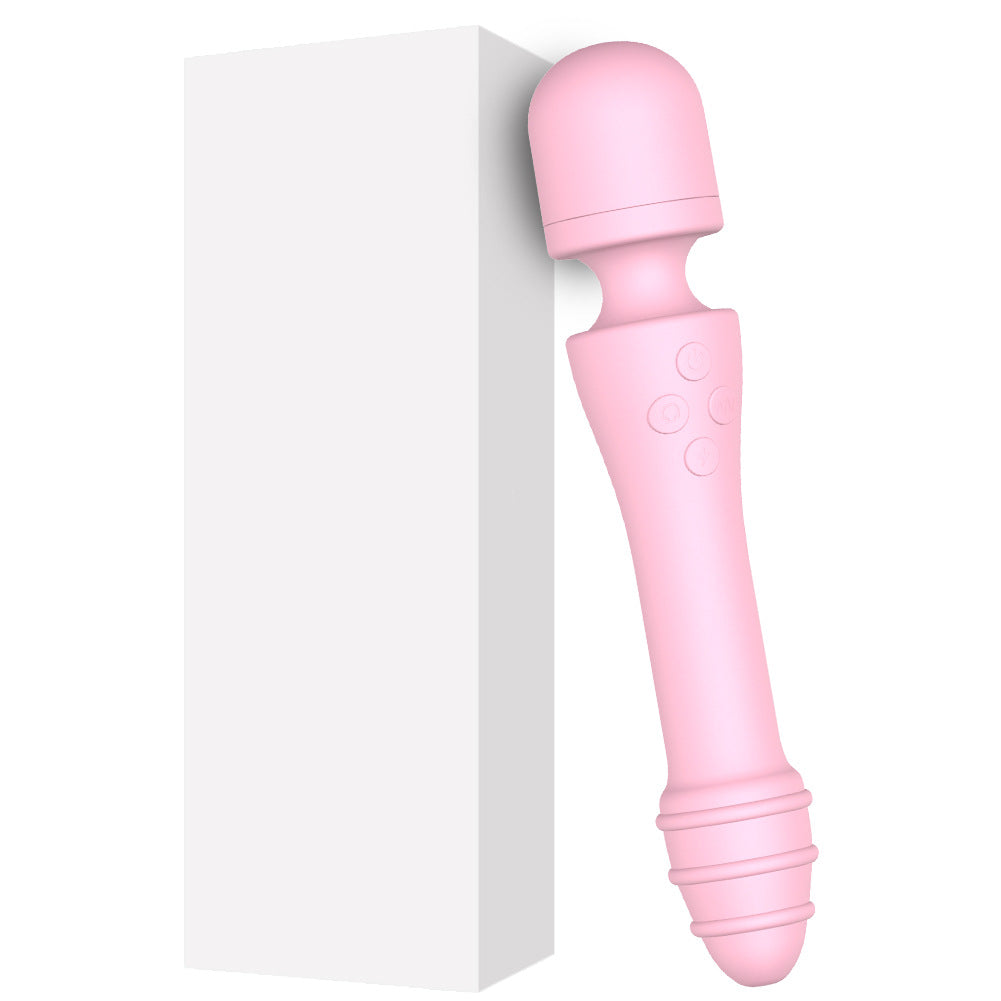 7 Frequency Thread New Magic Wand Silicone G-spot Vibrator-Uxolclub