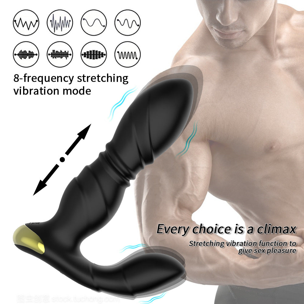 Telescopic Prostate Massager Wireless Remote Control Anal Plug-Uxolclub -  Best Adult Sex Toys Online Retailers