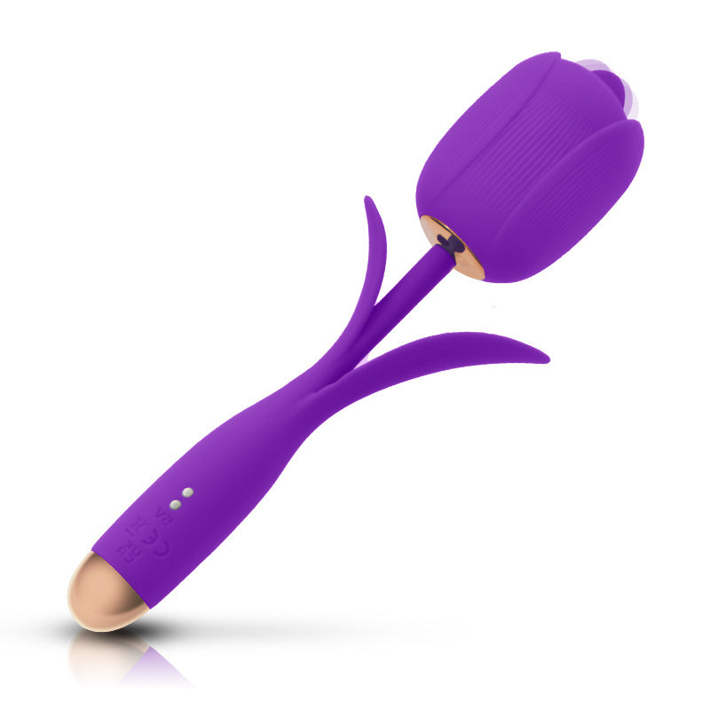 8 Frequency Vibration + 5 Frequency Tongue Licking Masturbator-Uxolclub