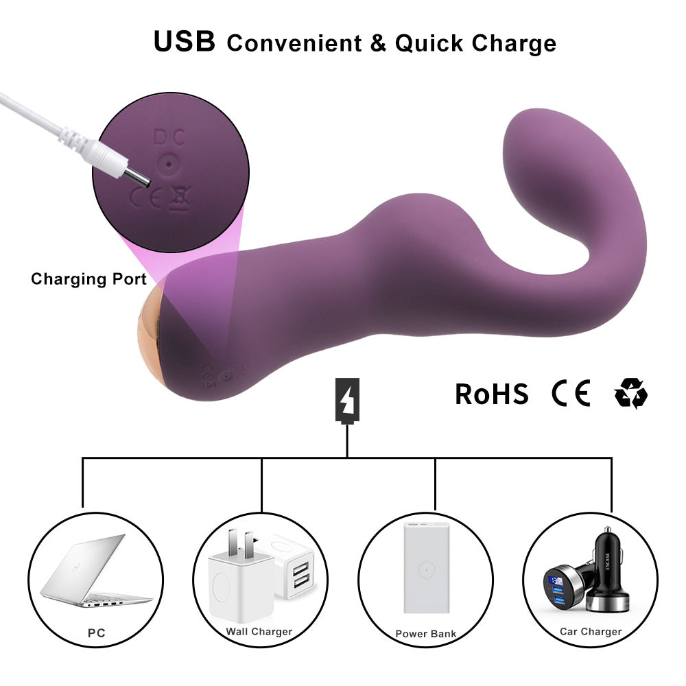Silent Waterproof Vibrating Egg Massager-Uxolclub