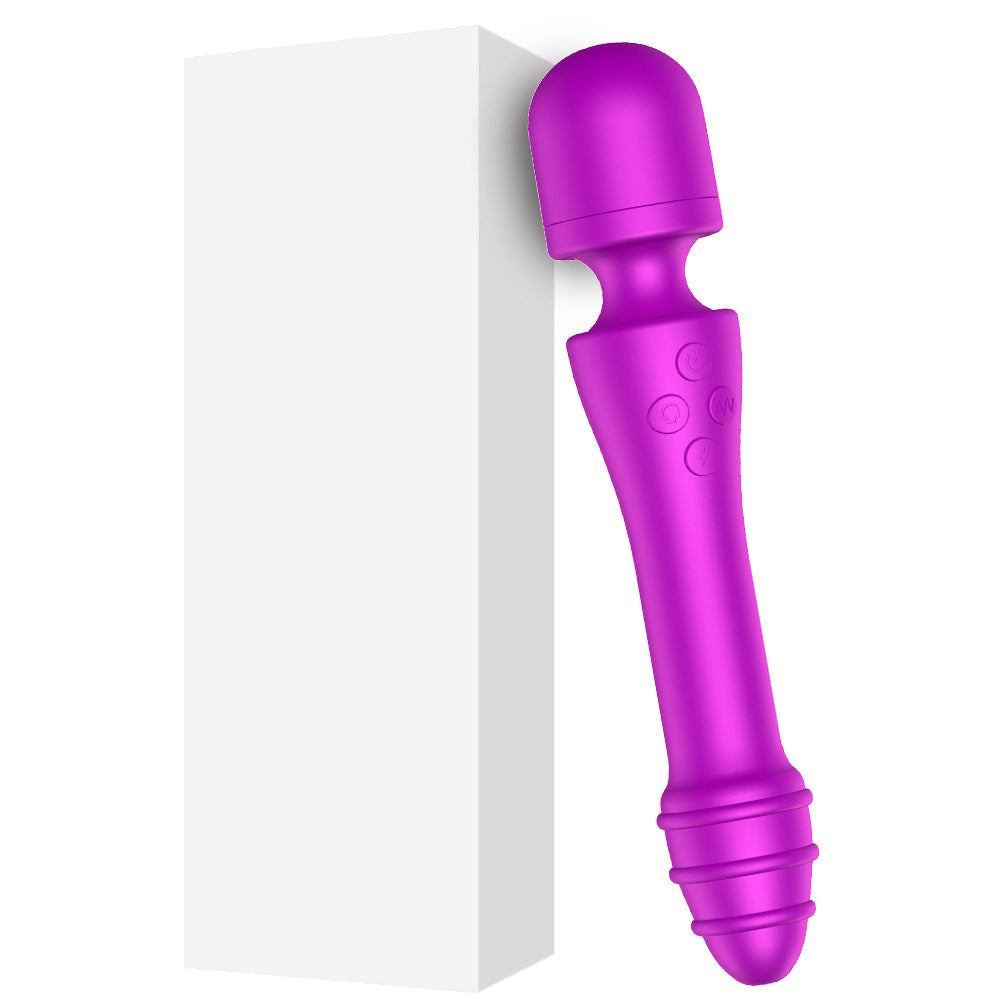 7 Frequency Thread New Magic Wand Silicone G-spot Vibrator-Uxolclub