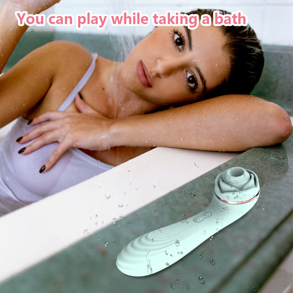 10 Frequency Sucking Roses Masturbation Vibrator-Uxolclub