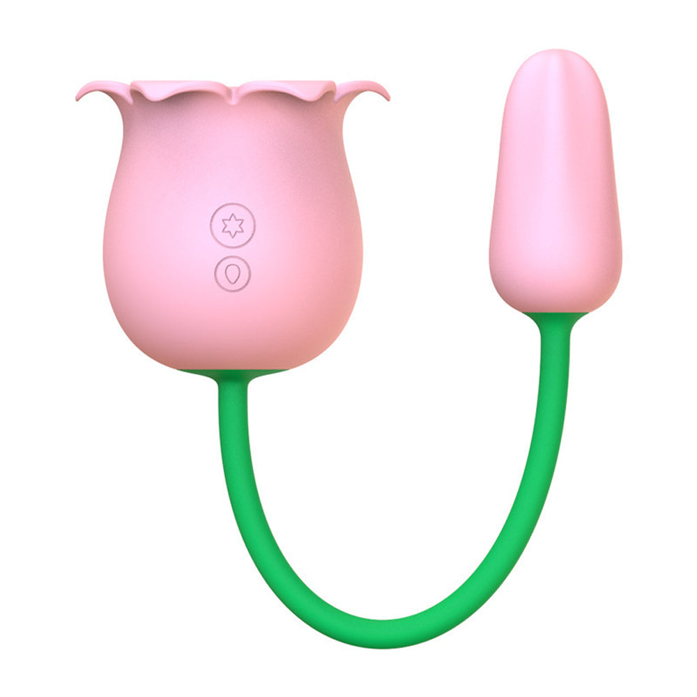 Rose Vibrator Stamen Vibrating Suction Clitoral Massage Vibrating Egg-Uxolclub