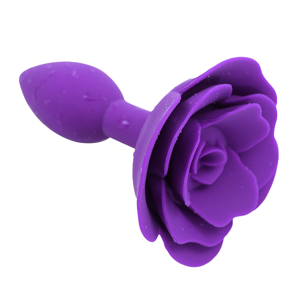Rose Purple Butt Plug Training Anal Plug Backyard Sex Toys-Uxolclub