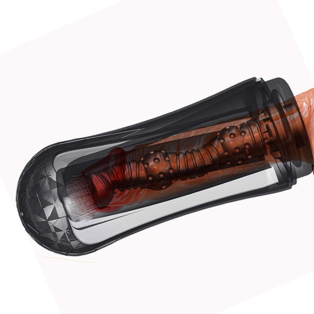 Multi-Channel Airbag 10 Frequency Vibration Masturbation Cup-Uxolclub