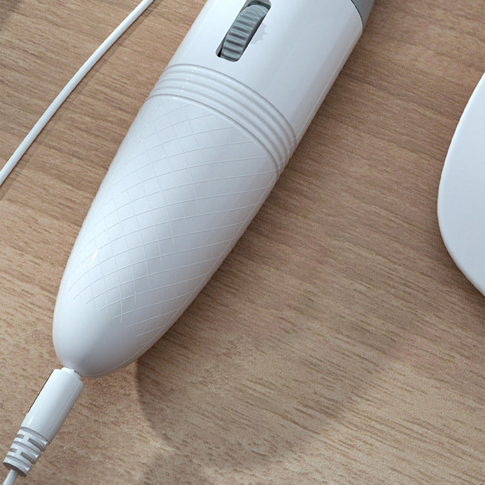 Rotating Magic Wand Massager Female Clit Stimulation-Uxolclub