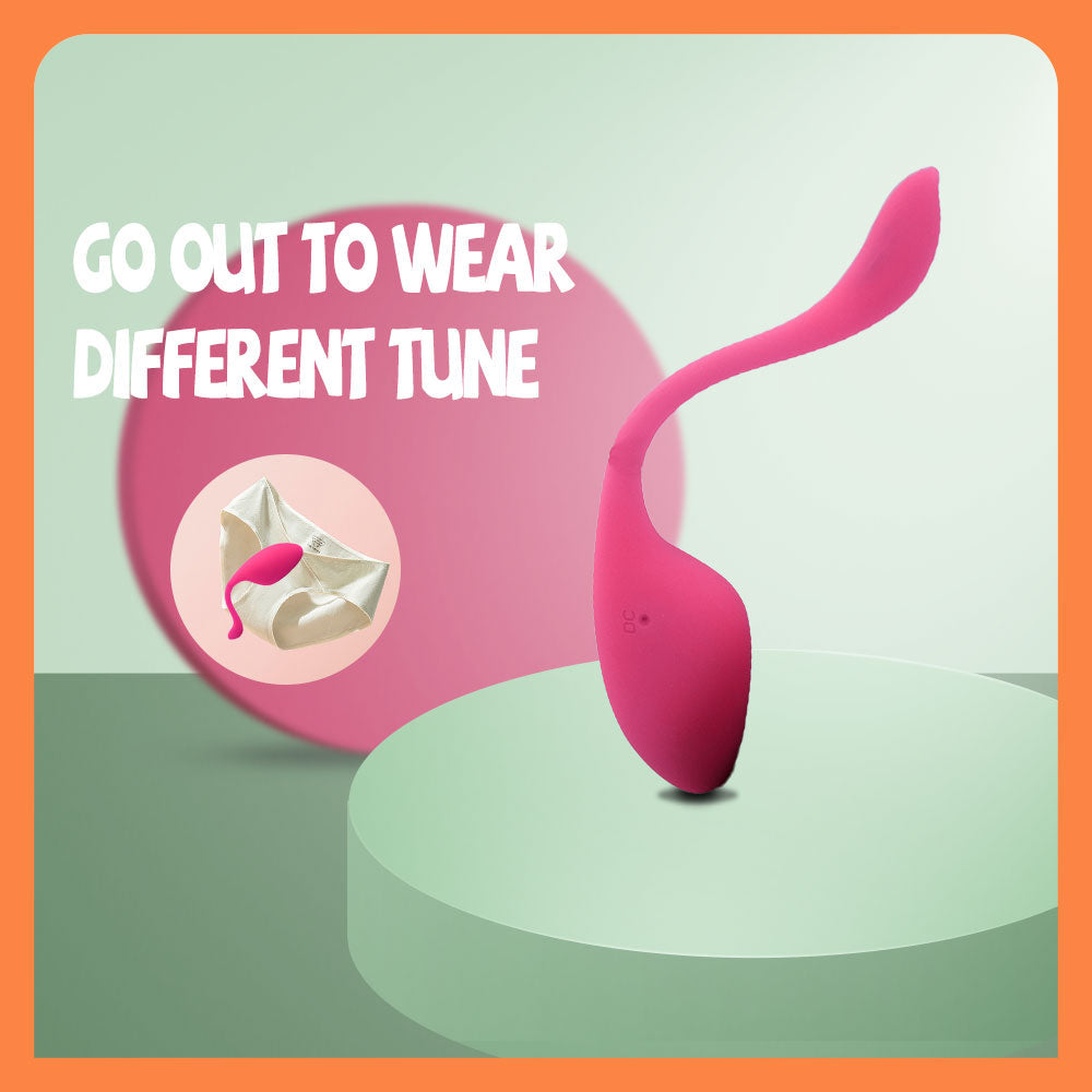 Pink vibrating dildo - bluetooth vibrator Edition-Uxolclub