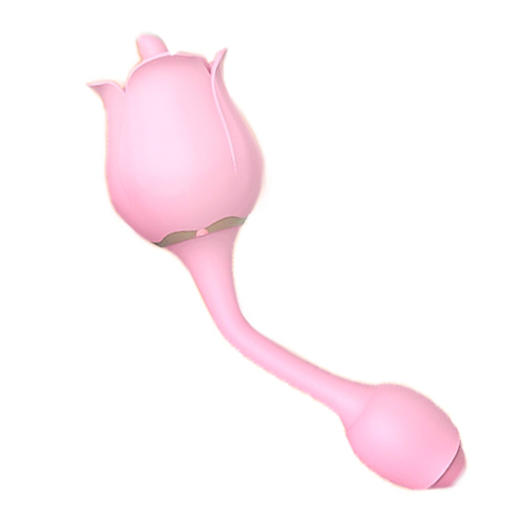 Rose Toy Double Breast Clit Stimulation Rose Masturbator | Dildos Clitoral Stimulator-Uxolclub