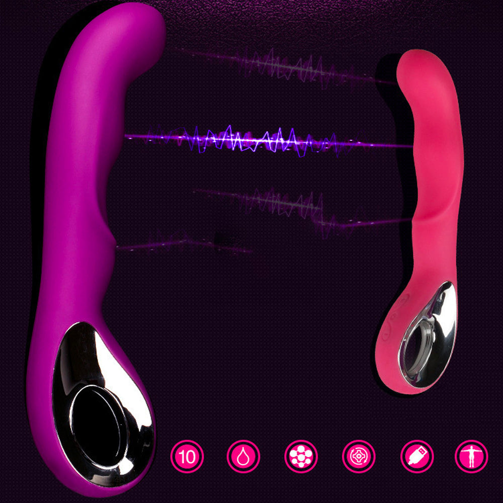 Rechargeable Vibrating Dildo - G-Spot-Uxolclub