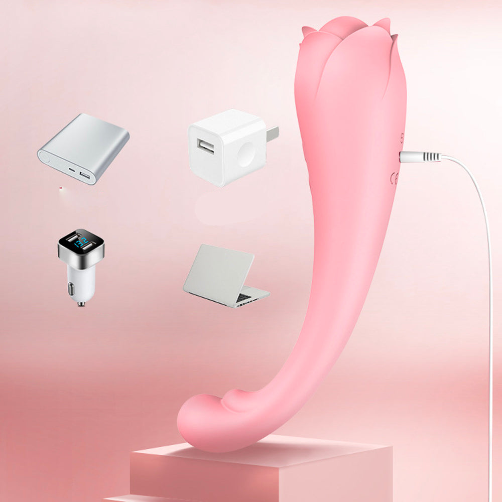 Rose Sex Toy Nipple Vibrator - Tongue Licking and Clit Sucking-Uxolclub -  Best Adult Sex Toys Online Retailers