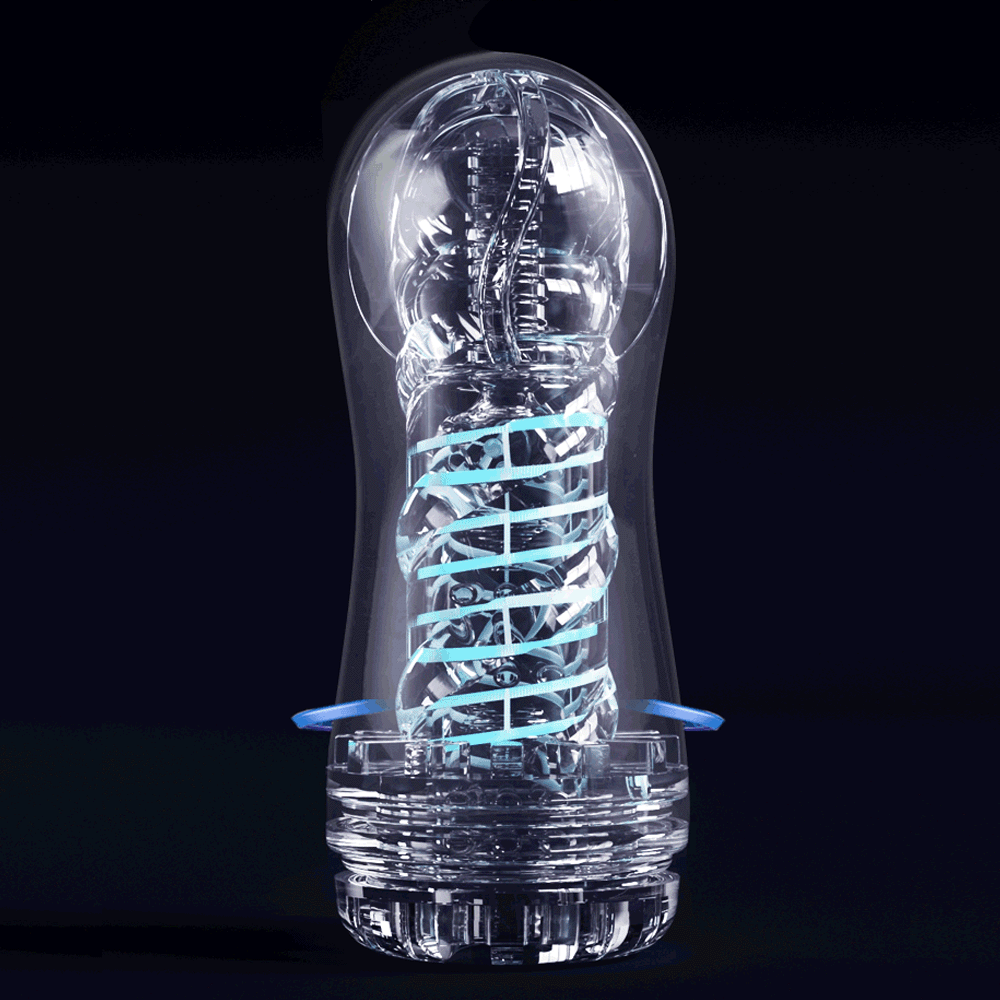 Sci-fi Transparent Pocket Pussies | Silicone Super Soft Blowjob Toys-Uxolclub