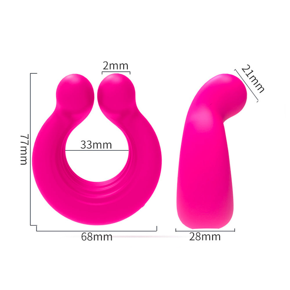 Silicone vibrating massage penis ring-Uxolclub