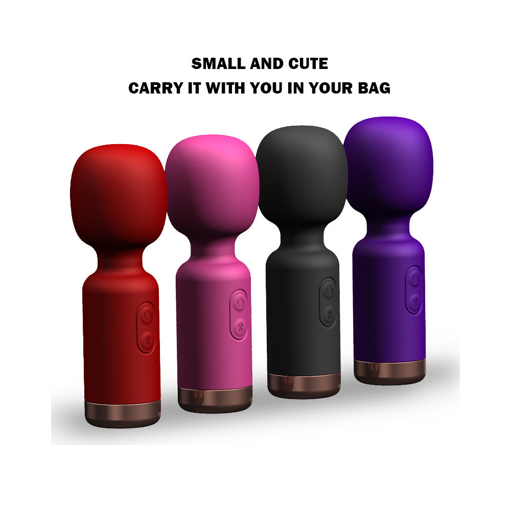 Rechargeable Mini  Stick Waterproof Silicone New Magic Wand-Uxolclub