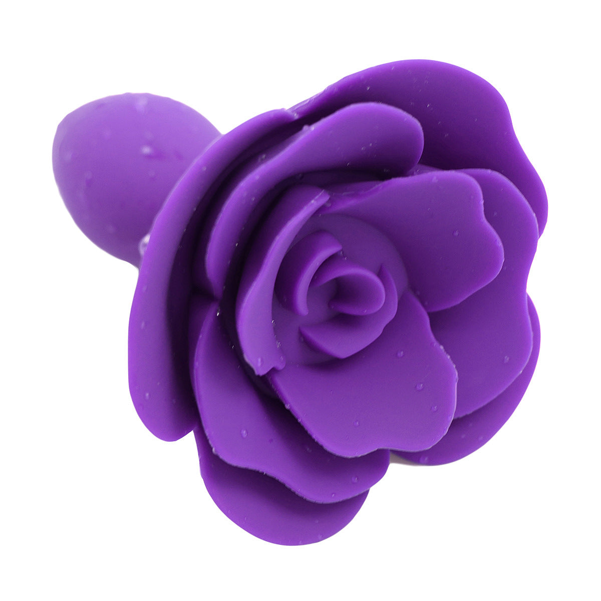 Rose Purple Butt Plug Training Anal Plug Backyard Sex Toys-Uxolclub