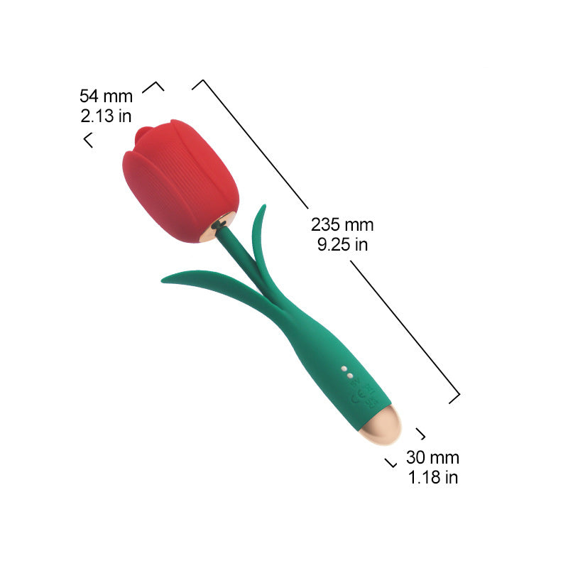 8 Frequency Vibration + 5 Frequency Tongue Licking Masturbator-Uxolclub