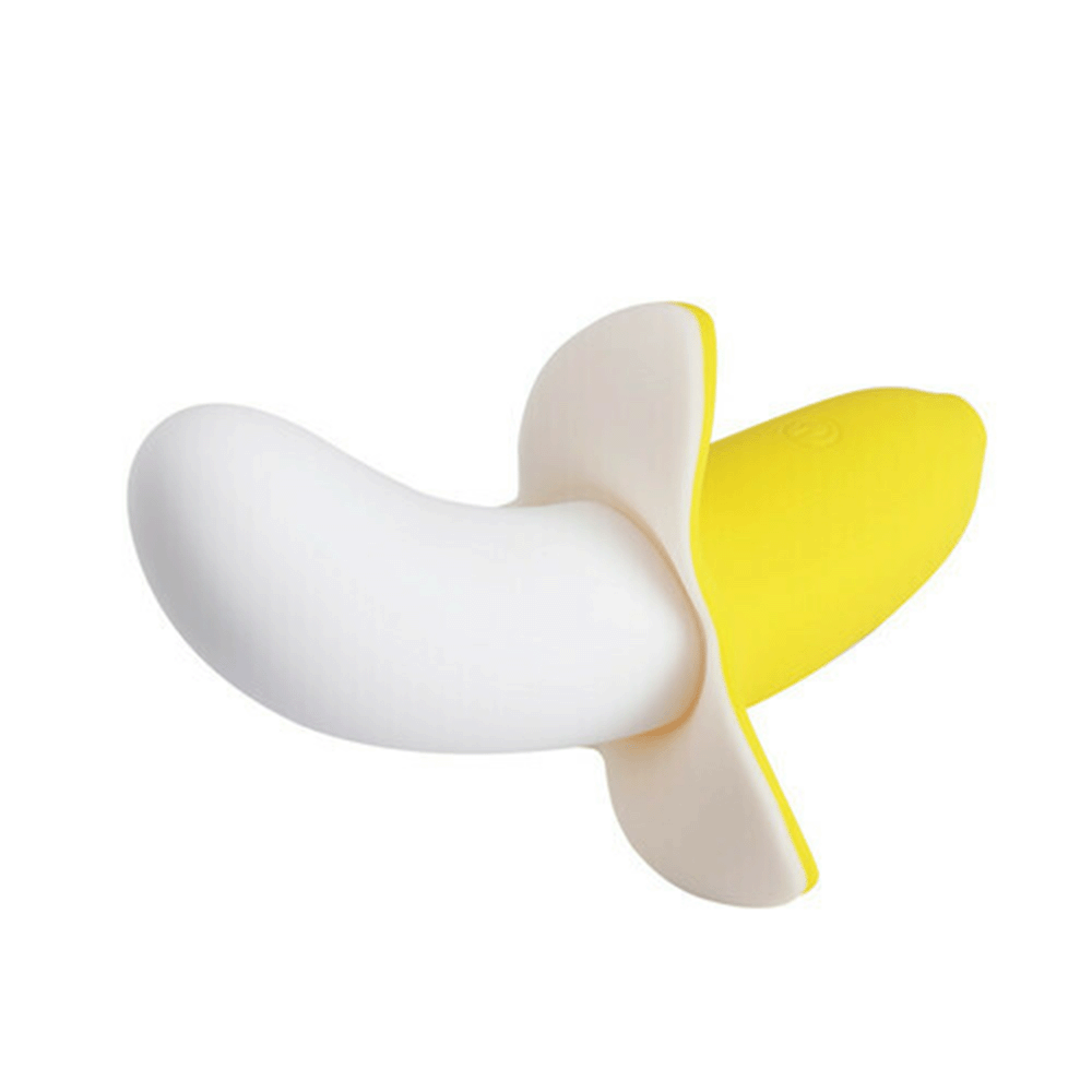Banana Vibrating Dildos Female Masturbation G-spot Vibrator-Uxolclub