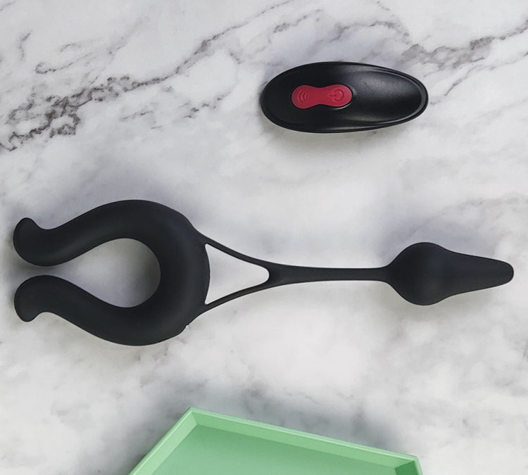 Wireless remote control men's penis ring vibrating ring-Uxolclub