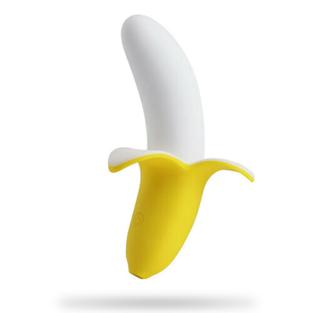Banana Vibrating Dildos Female Masturbation G-spot Vibrator