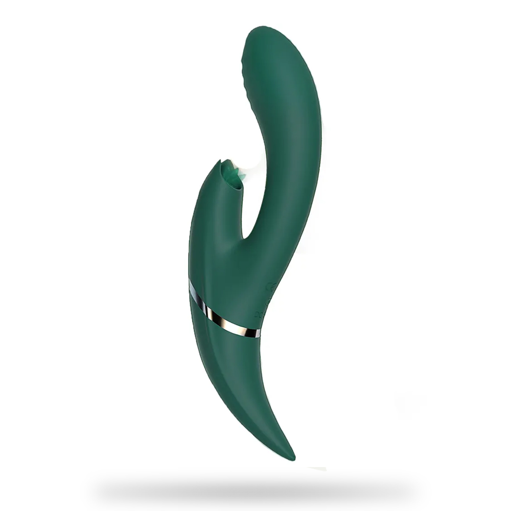 Purple Vibrator Bendable Tongue Licking Waterproof