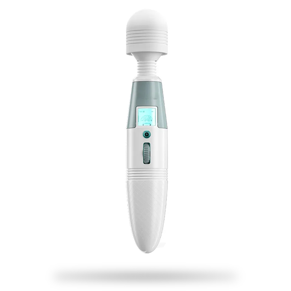 Rotating Magic Wand Massager Female Clit Stimulation