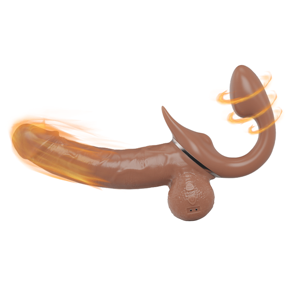 Double Sound Stimulation Head Strong Shock Stimulation Dildo