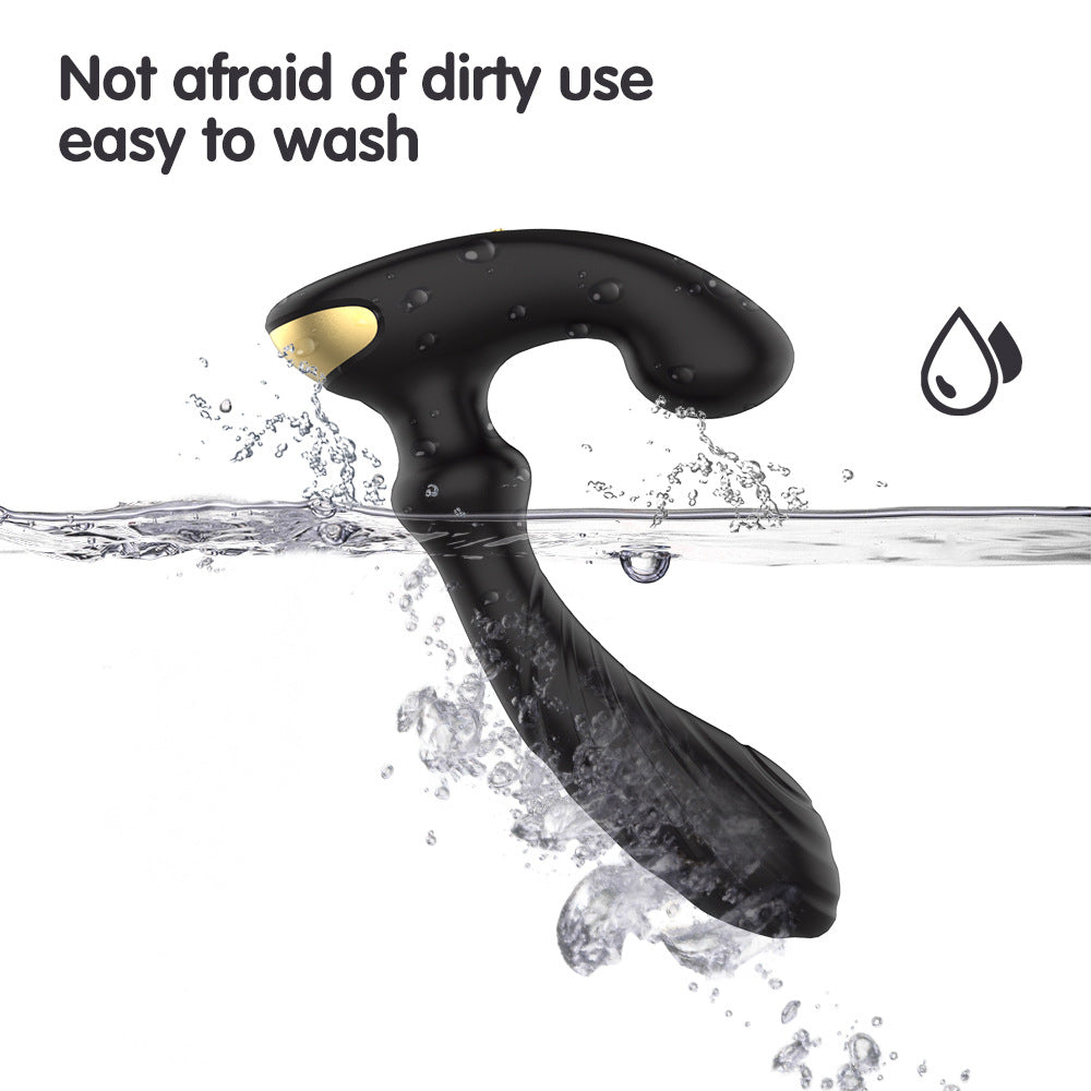 Wireless Remote Control Prostate 9 Band Silicone Anal Plug-Uxolclub