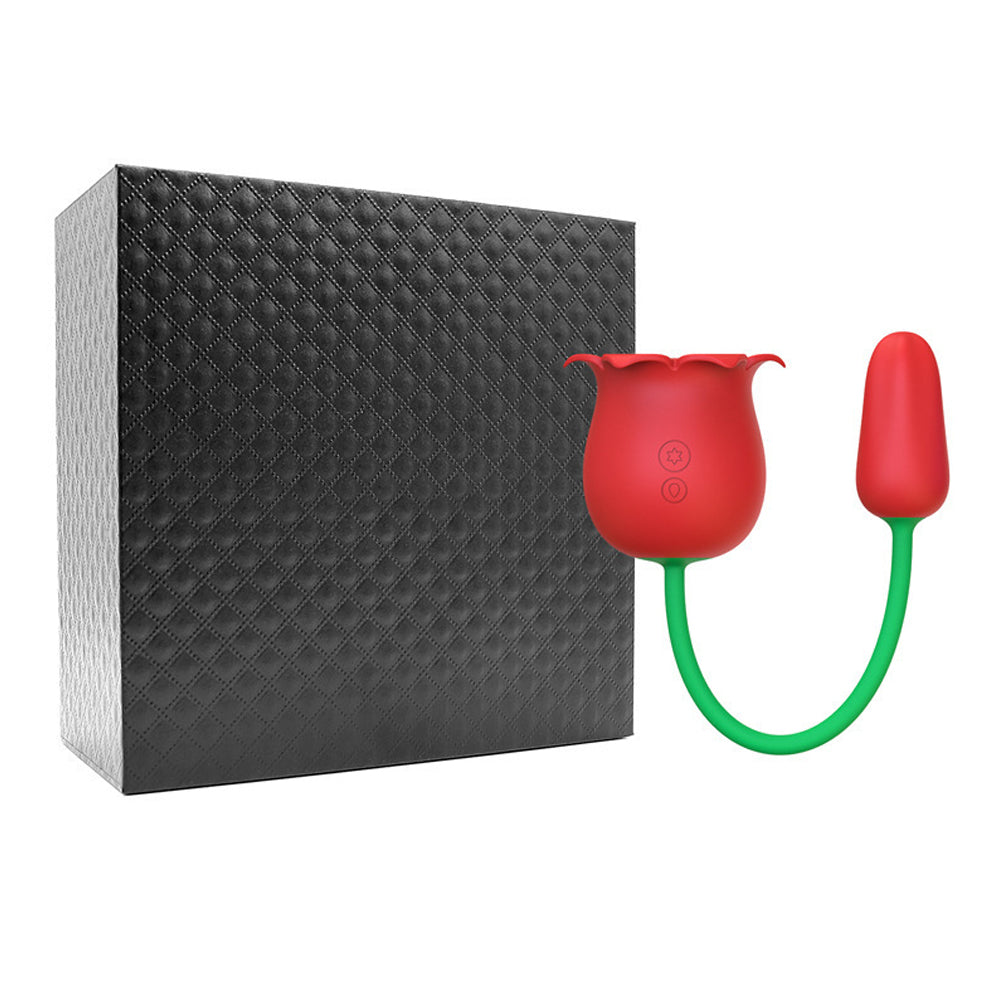 Rose Vibrator Stamen Vibrating Suction Clitoral Massage Vibrating Egg-Uxolclub