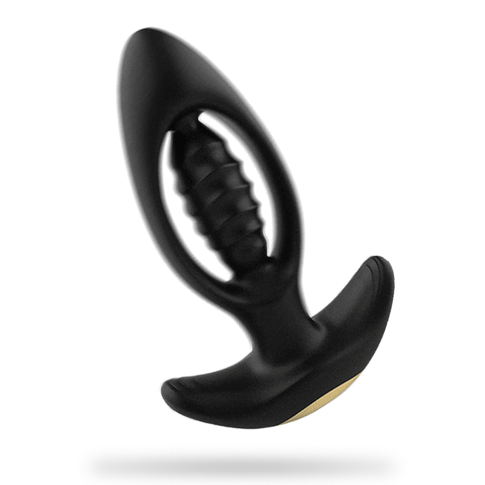 Electric Thrusting Butt Plug Remote Control Silicone Prostate Dildo