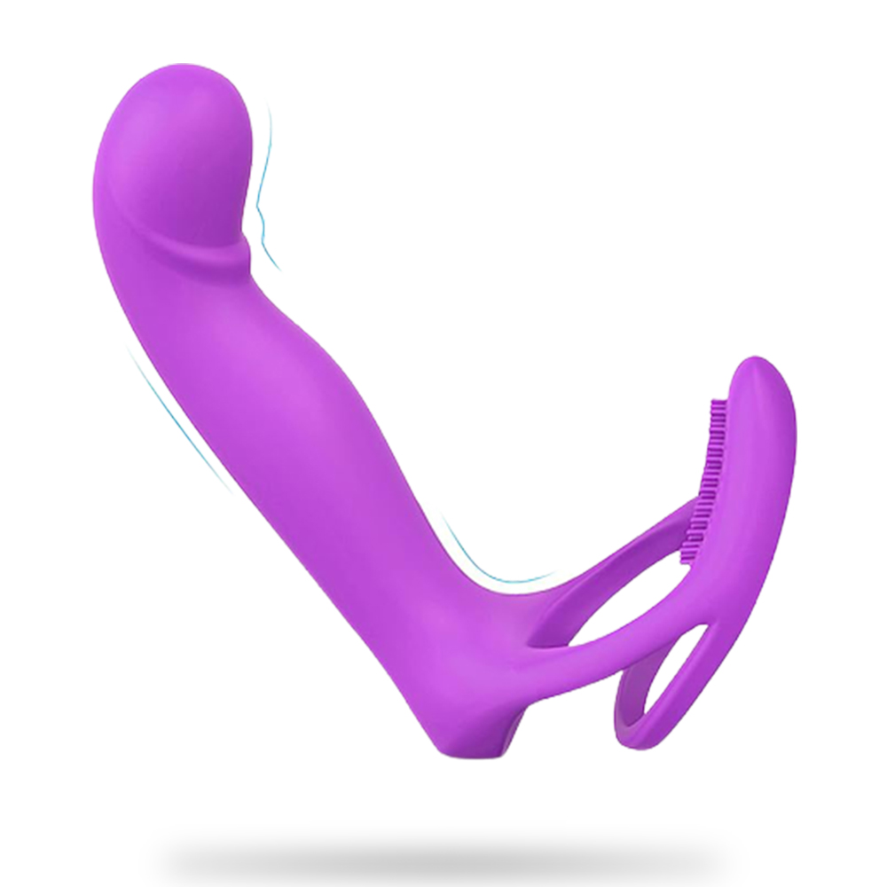 3 in 1 penis ring 9 modes G-Spot Vibrator