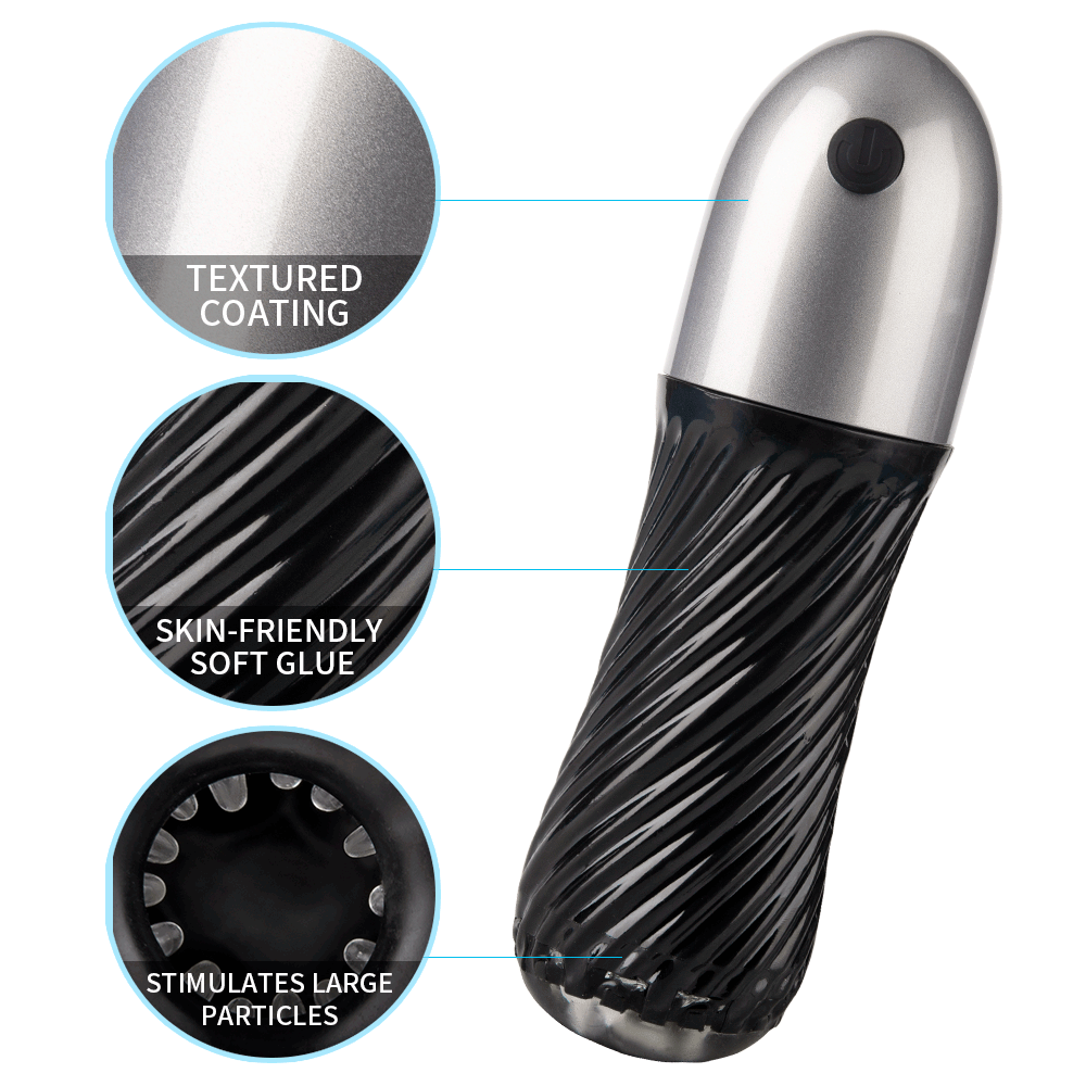 10 Frequency Vibrating Masturbation Cup-Uxolclub