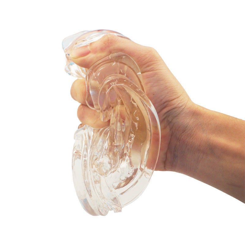 Transparent Men's Training Masturbation Cup-Uxolclub