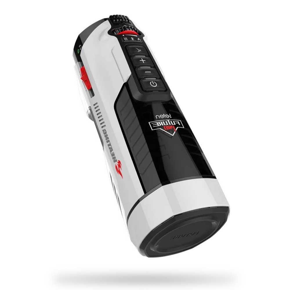 10 Sucking Mode Rotating Clamp Heated Male Masturbator
