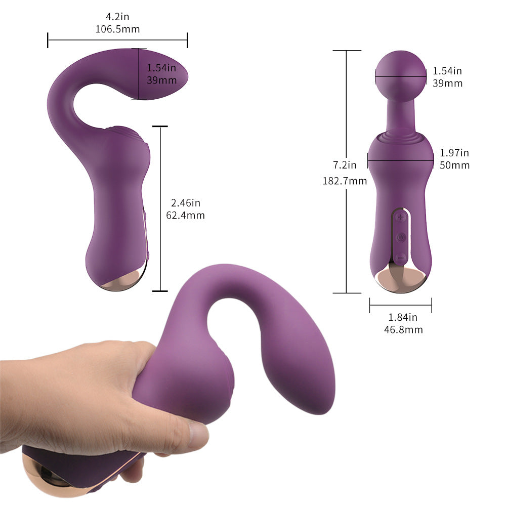 Silent Waterproof Vibrating Egg Massager-Uxolclub