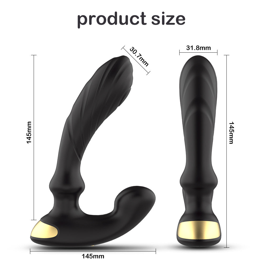 Wireless Remote Control Prostate 9 Band Silicone Anal Plug-Uxolclub