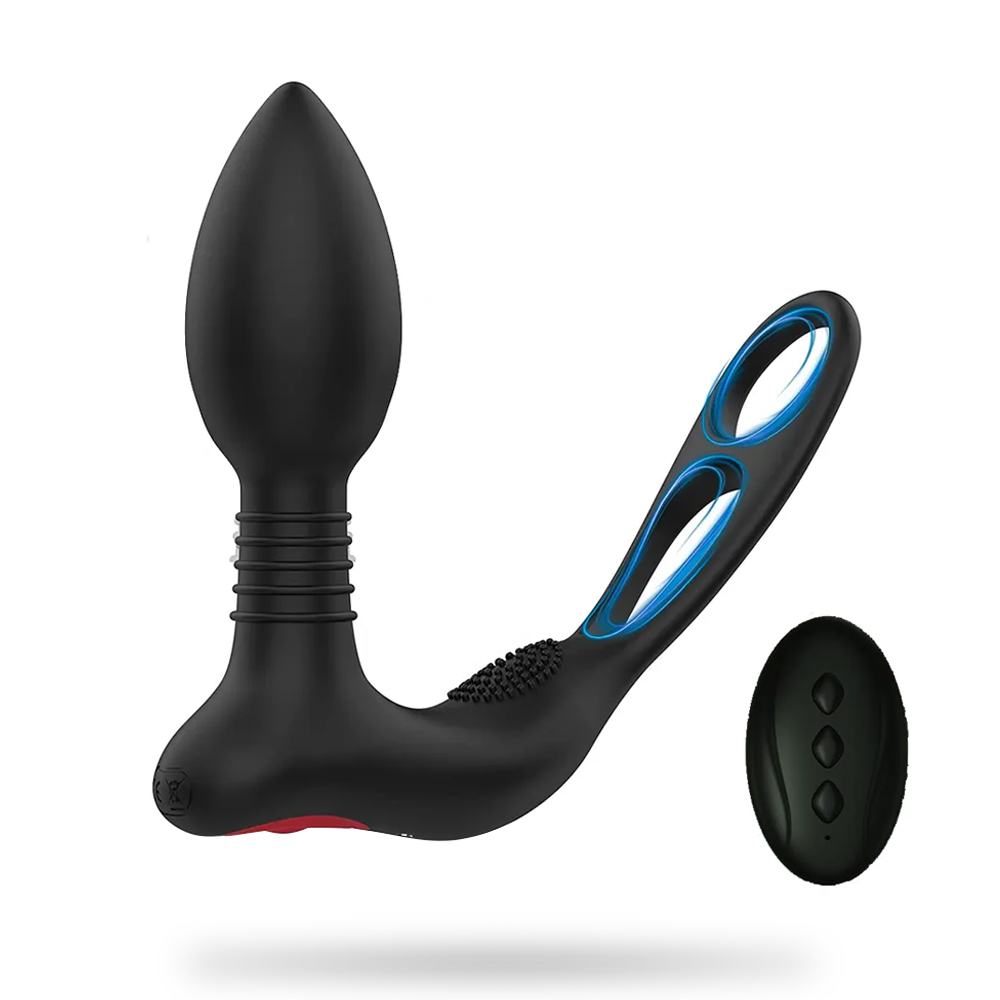 Prostate Massage 10 Frequency Vibrator Anal Plug